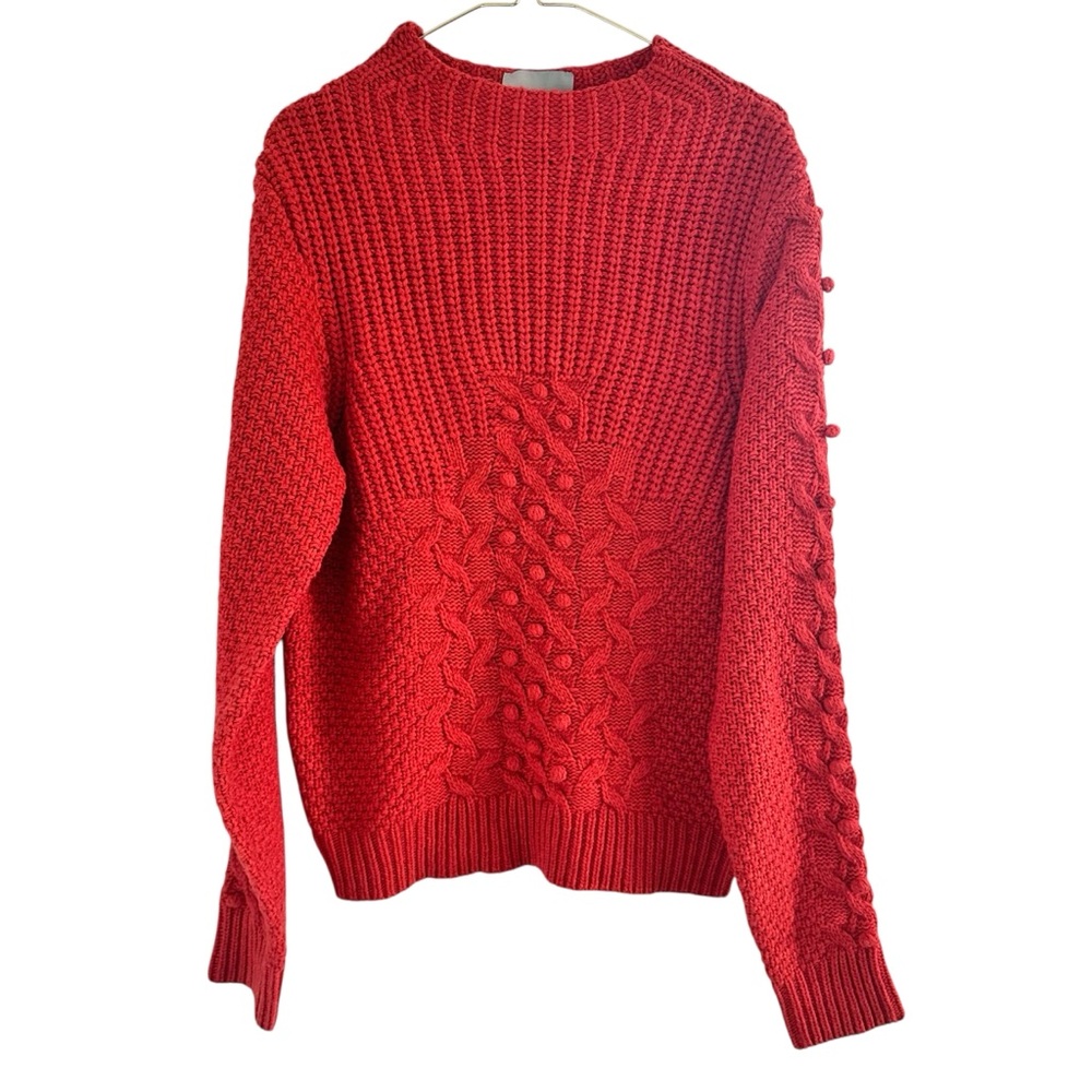 Chloe Oliver Red Knit Sweater